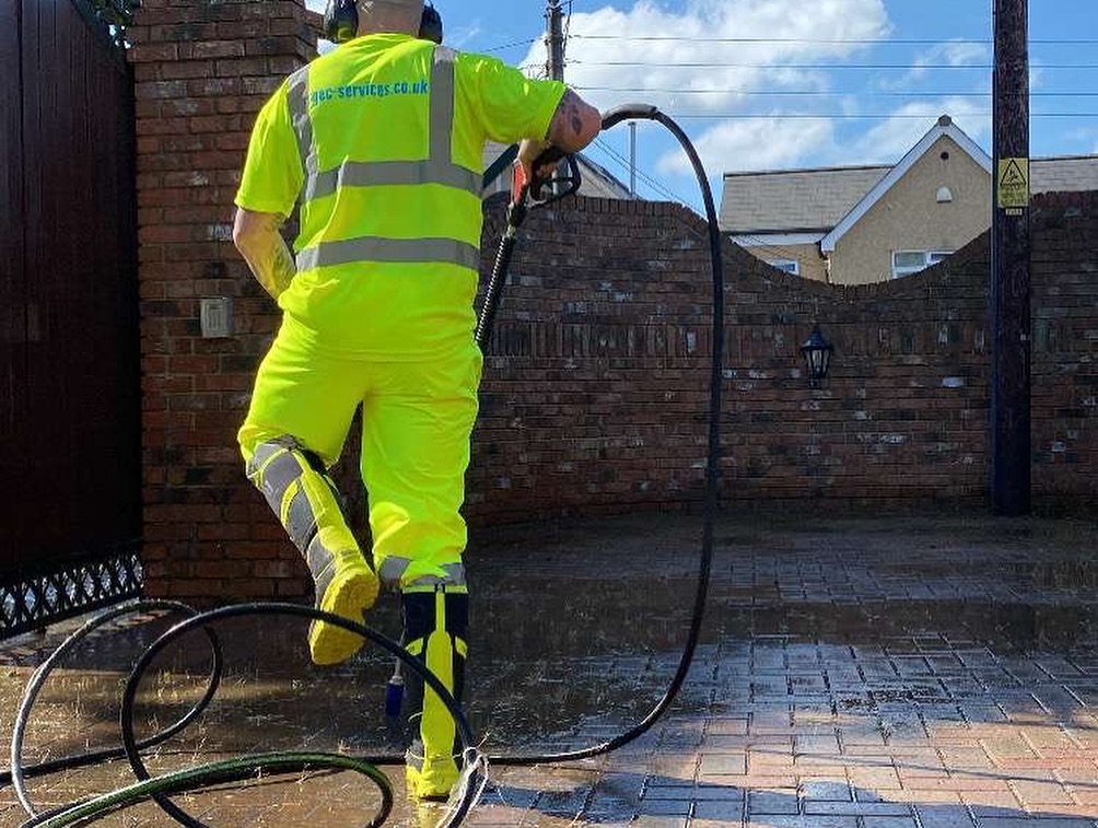 pressure washing